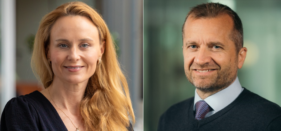 Maria Qundos och Erling Thune