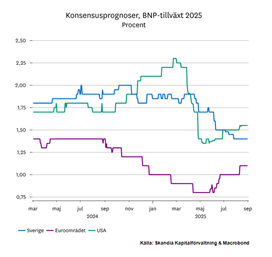 Konsensusprognos Makro