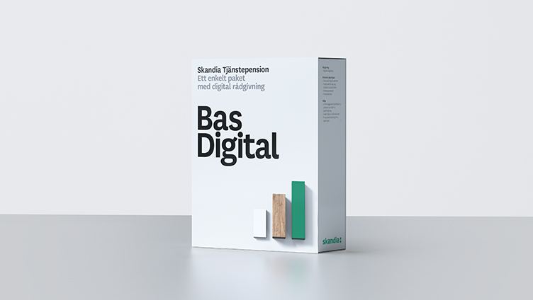 Tjänstepension Företag Bas Digital illustration Tjänstepension Bas Digital illustration