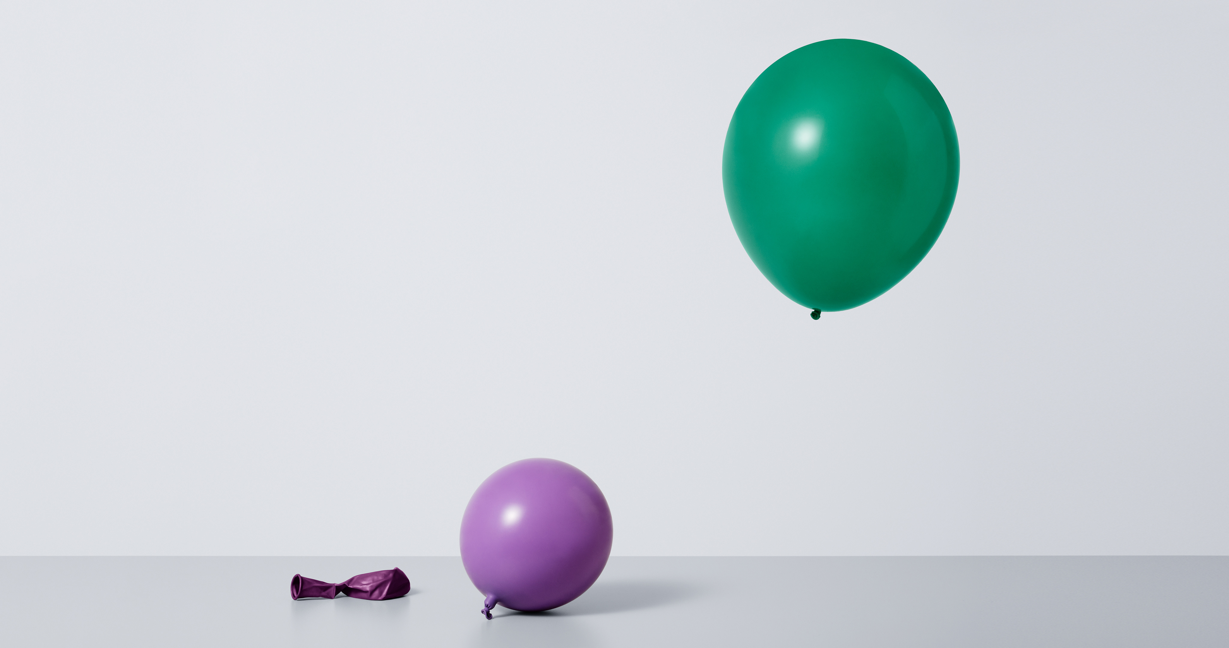 Tillväxt 3 Två ballonger