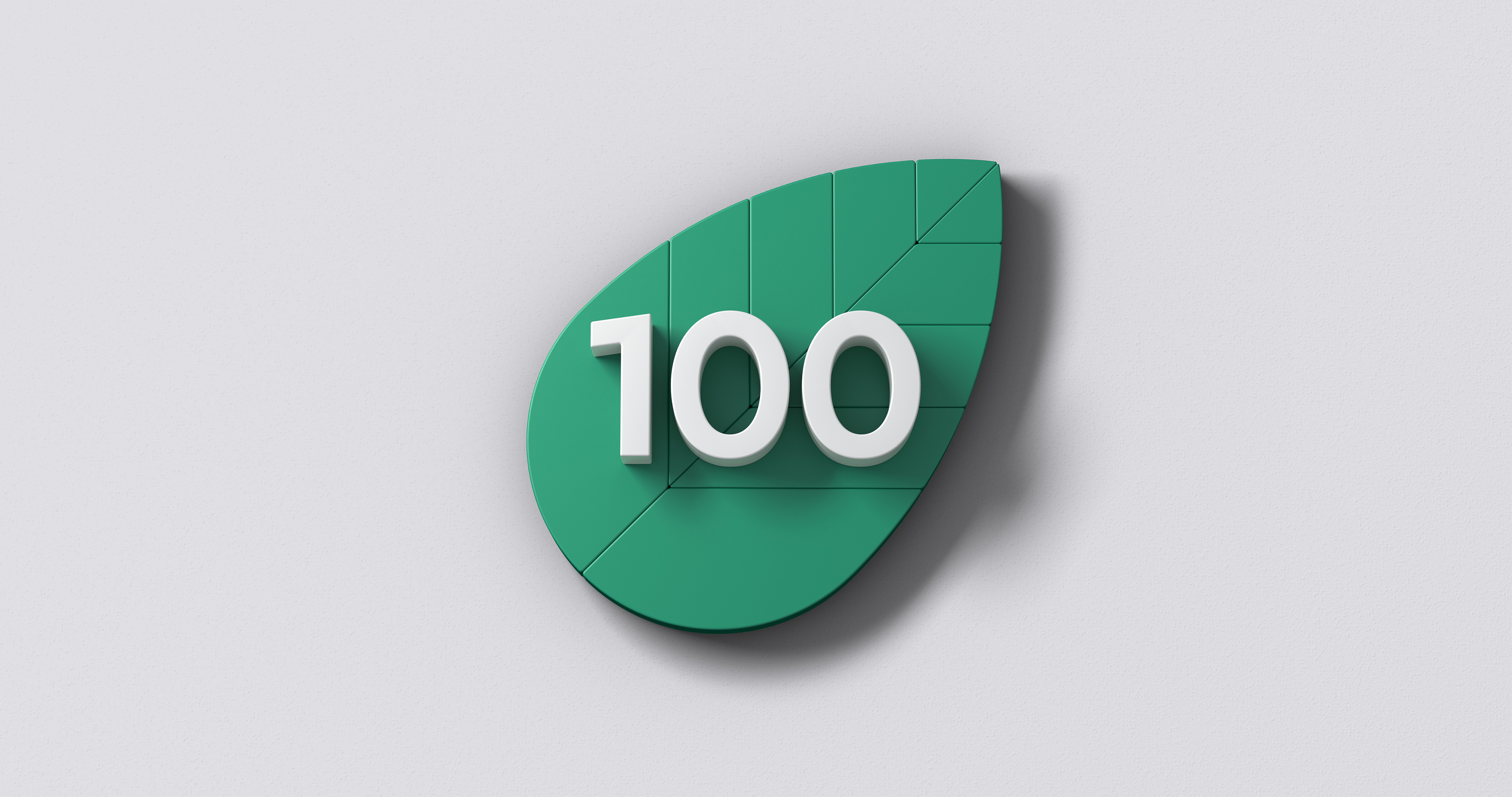 Mixfonder 100 Löv med siffror på