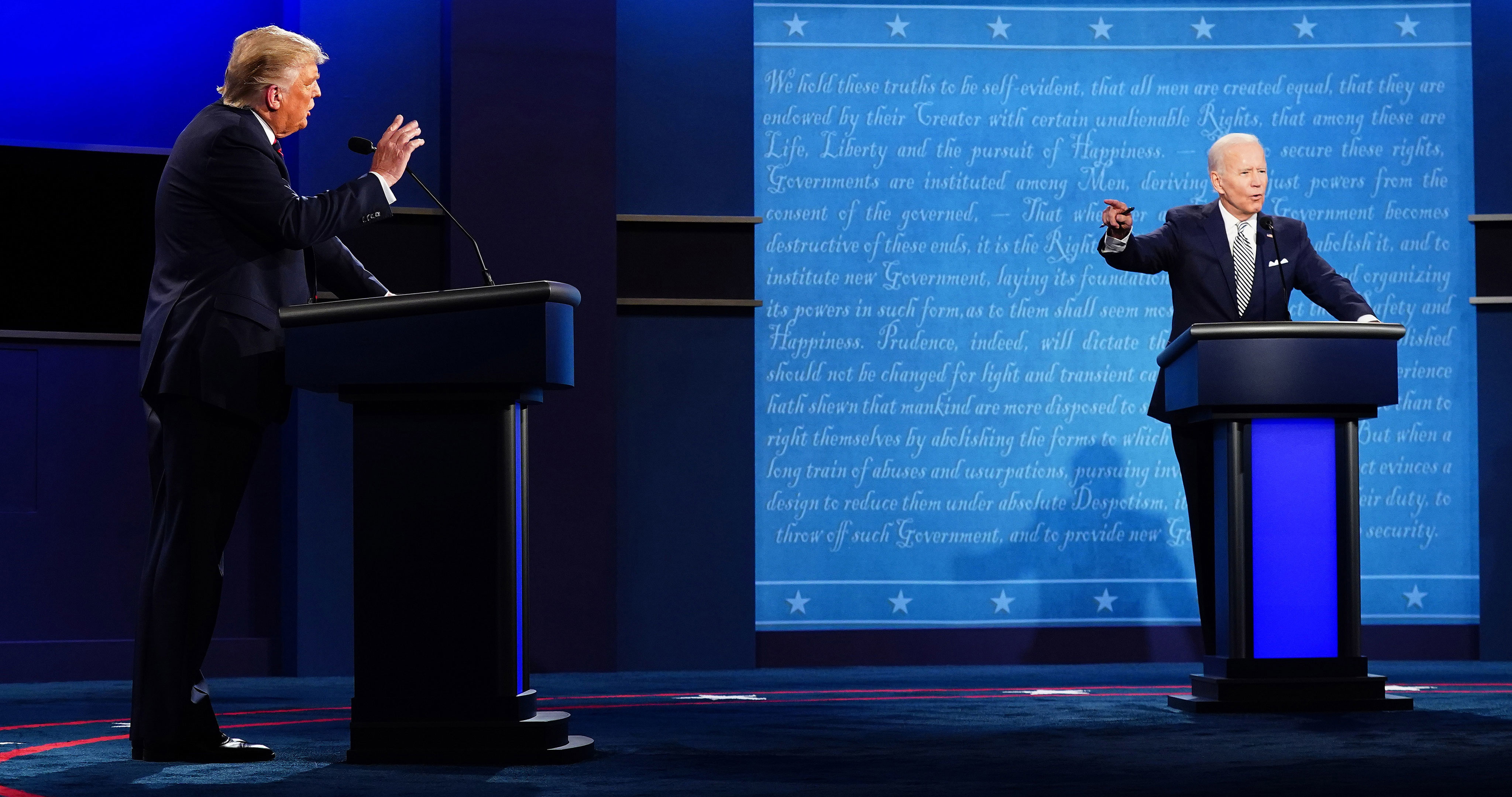 Donald Trump och Joe Biden Donald Trump och Joe Biden